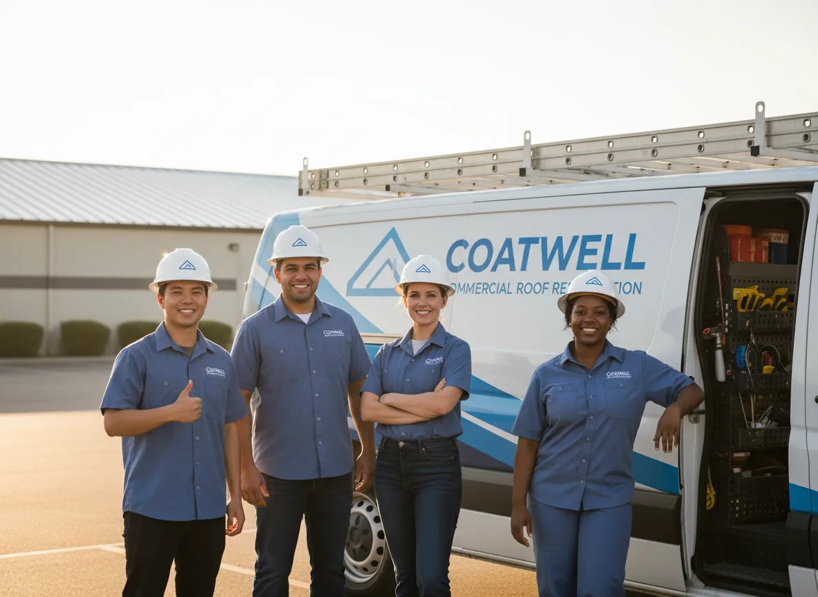 Commercial roof coating company in Brimley, MI